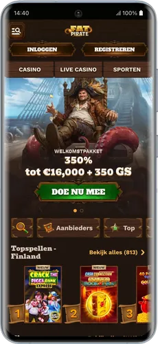 Zonder Cruks casino on Android