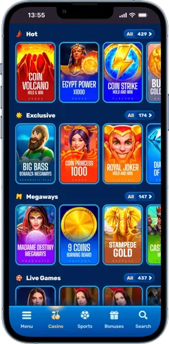 Kies een spel en begin met spelen.