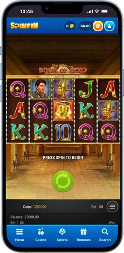 Begin van het spel