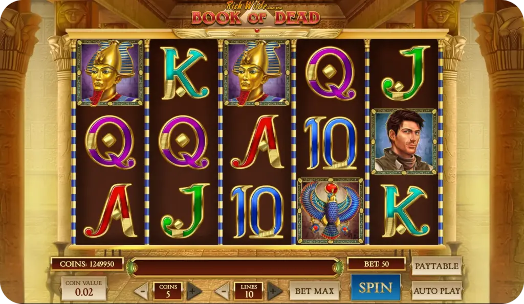 Book of Dead Thema en Spelmecanisme