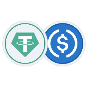 USDT en USDC